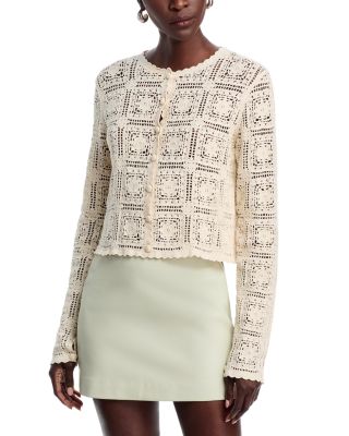 FRAME - The Crochet Cardigan
