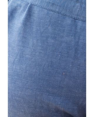 Maternity Chambray Button Front Dress