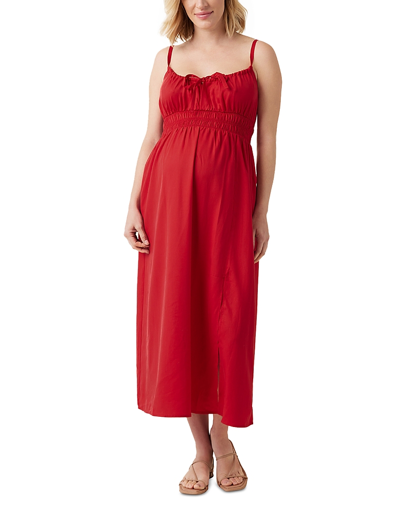 Ingrid & Isabel Maternity Strappy Midi Dress