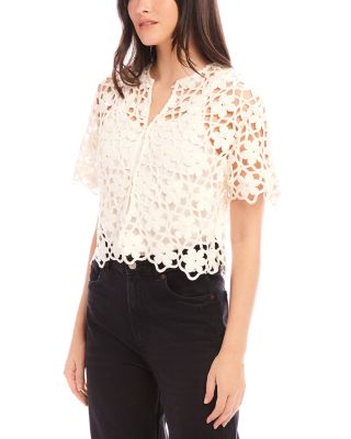 Kamille Crochet Shirt