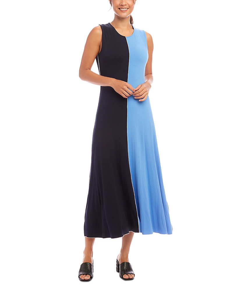 Karen Kane Color Blocked Midi Dress
