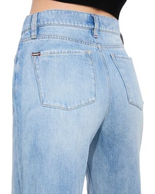 Weezy High Rise Straight Jeans in Gemma Light Blue