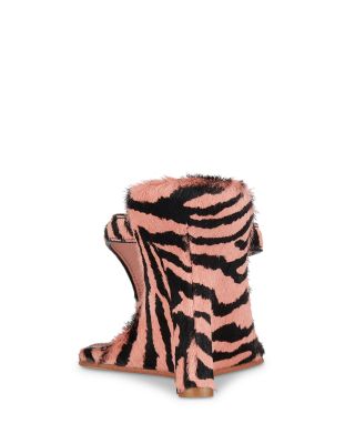 Women's Romee-F Calf Hair Wedge Sandals