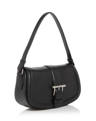 T-Bar Leather Shoulder Bag