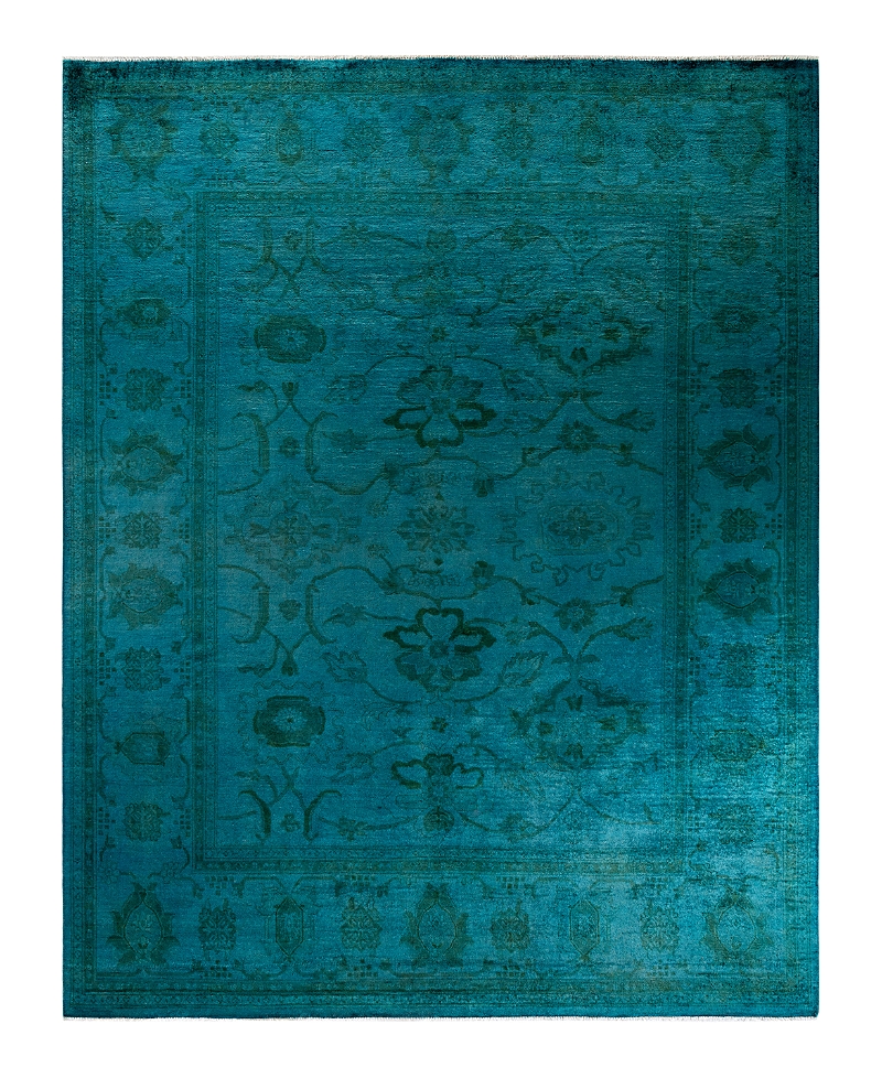 Bloomingdale's Vibrance M1384 Area Rug, 8'1 X 10'3 In Blue