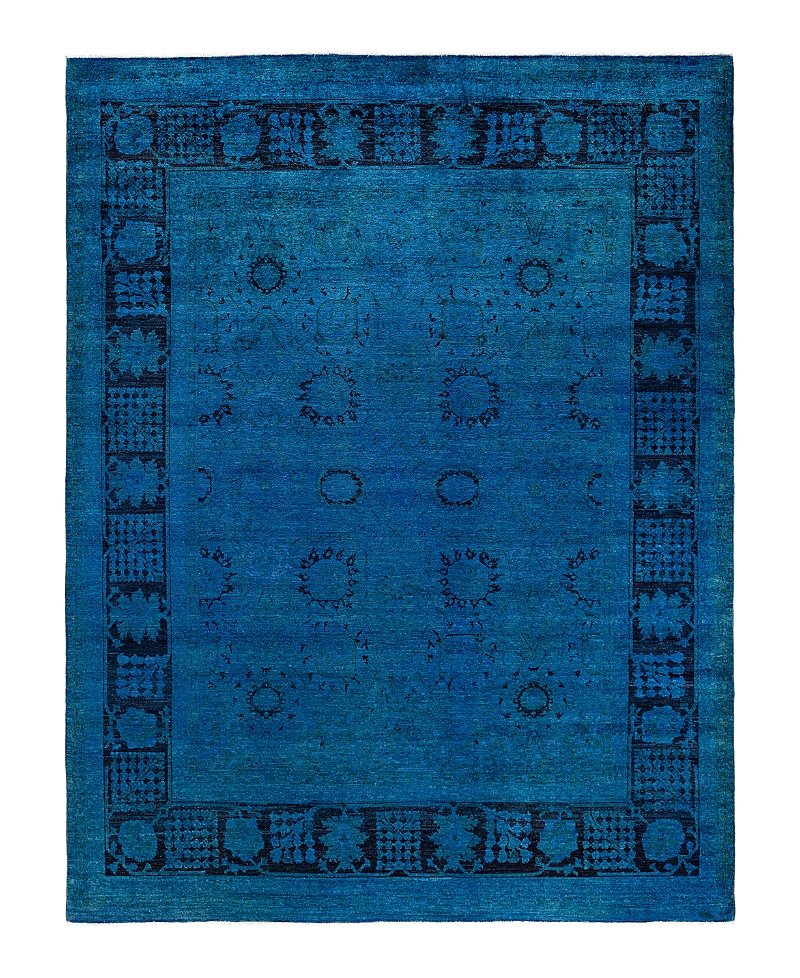 Bloomingdale's Vibrance M1400 Area Rug, 8'2 X 10'6 In Blue
