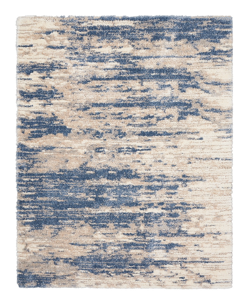 Nourison Home Dreamy Shag Drs10 Area Rug, 7'10 X 9'10 In Light/blue