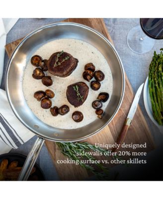 ProBond&amp;reg; Forged 10-Piece Professional Clad Stainless Steel Cookware Set