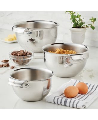 Provisions 3-Piece Stainless Steel Mixing Bowl Set