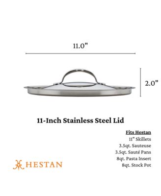 Provisions 11" Stainless Steel Lid
