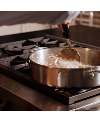 5 Ply Stainless Clad 10 Qt. Rondeau with Lid