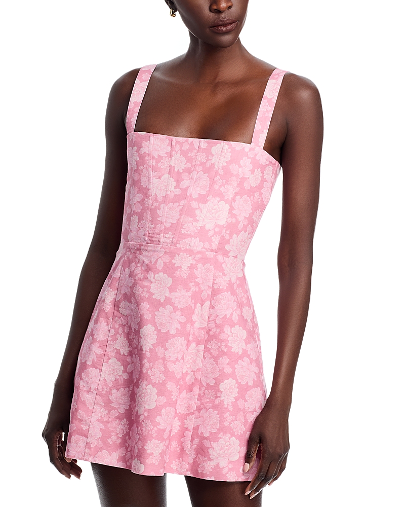 V. Chapman Kimmy Baroque Floral Dress