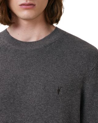 Waffle Crewneck Sweater