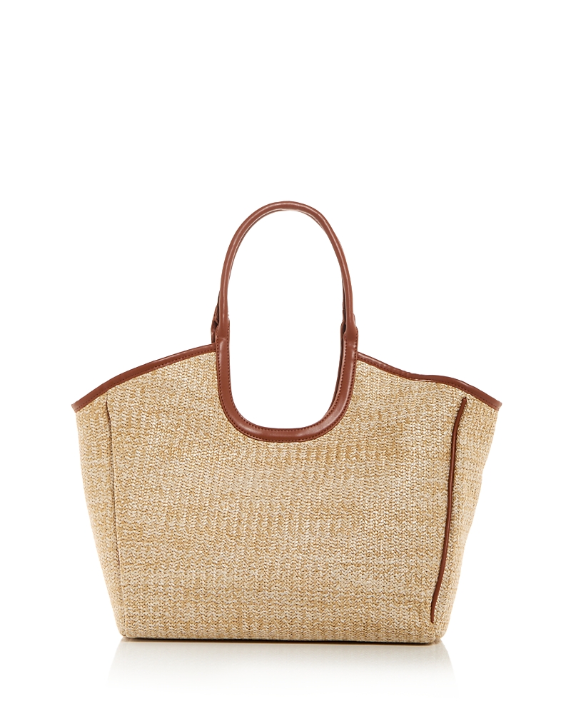 AQUA RAFFIA TOTE
