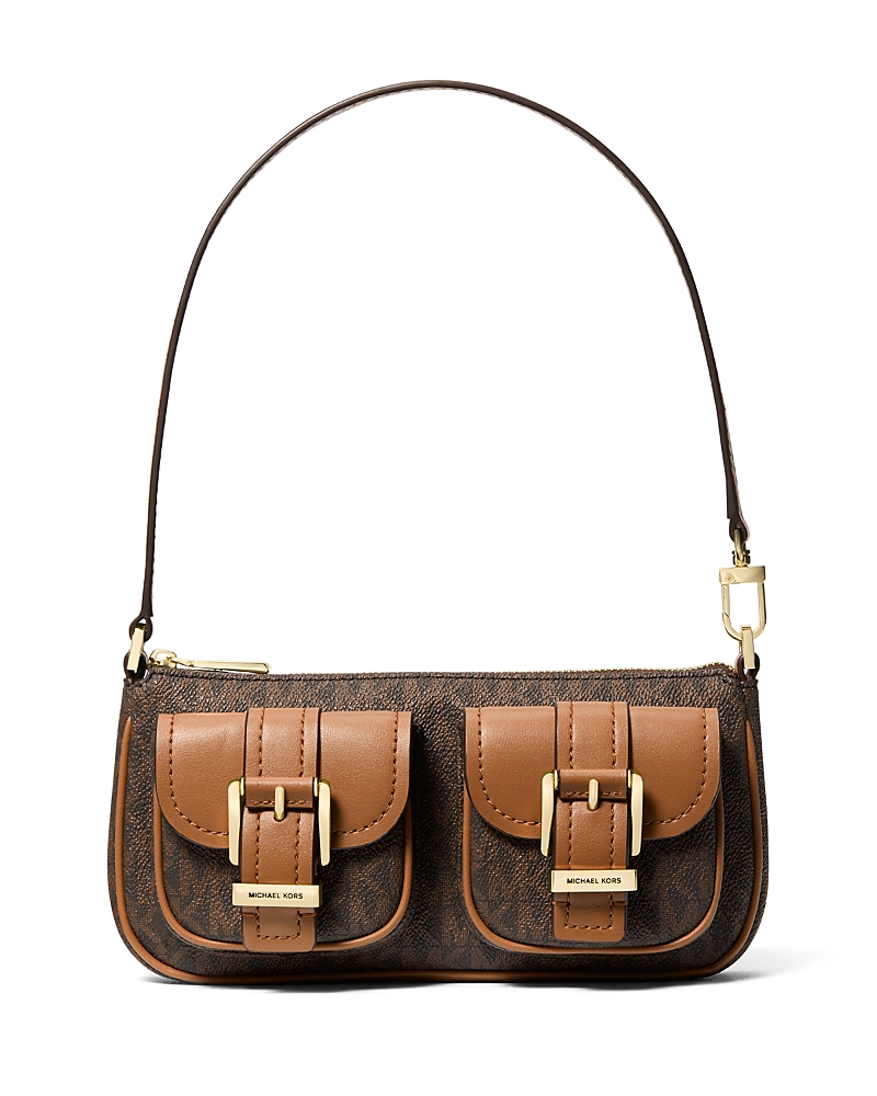Michael Kors Small Zoe Pochette In Braun ModeSens