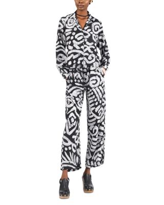 Kolade Printed Button Front Shirt