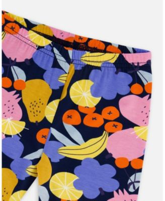 Girls' Printed Capri Leggings - Little Kid