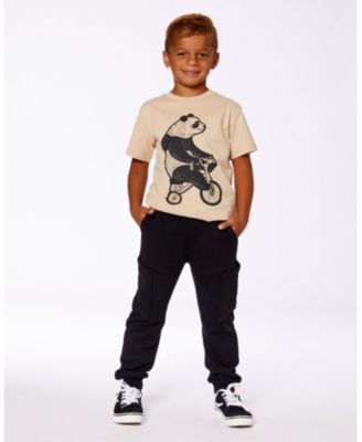 Boys' French Terry Sweatpants with Side Pockets - Little Kid
