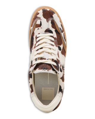 Women's Notice Stitch Leopard Print Sneakers