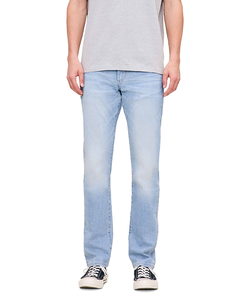 DL1961 Russell Slim Straight Fit Jeans in Light Fjord Blue