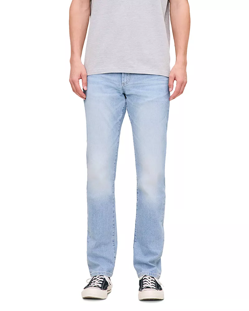 DL1961 Russell Slim Straight Fit Jeans in Light Fjord Blue