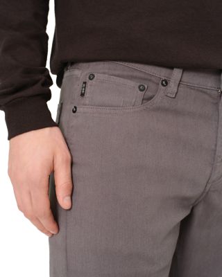 Russell Slim Straight Fit Jeans in Shark Gray