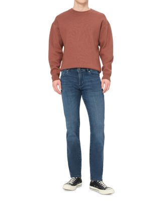 Nick Slim Fit Ultimate Knit Jeans in Stream Blue