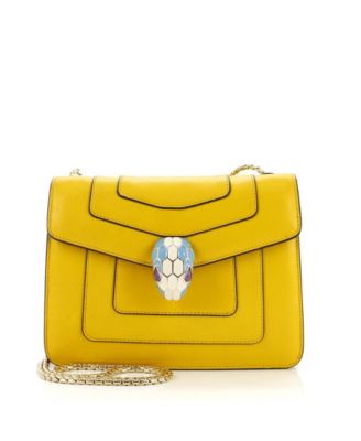 Pre-Owned Bvlgari - Serpenti Forever Square Shoulder Bag Leather