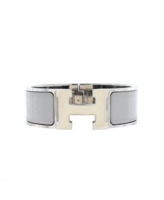 Pre-Owned HERMÈS - Wide Clic H Bracelet Enamel