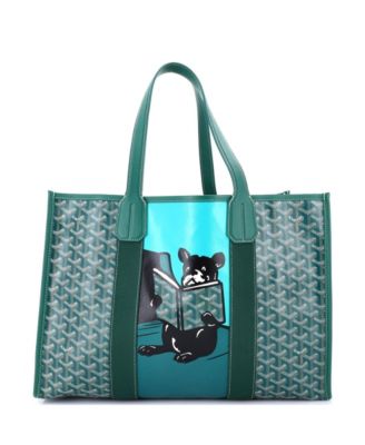 Pre-Owned Goyard - MM Villette Tote Printed Coated Canvas