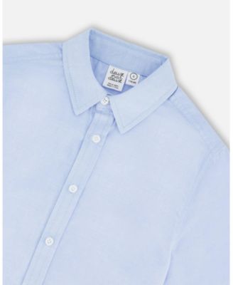 Boys' Long Sleeve Button Down Shirt - Little Kid