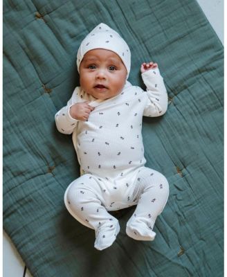 Unisex Cotton Ribbed Beanie - Baby