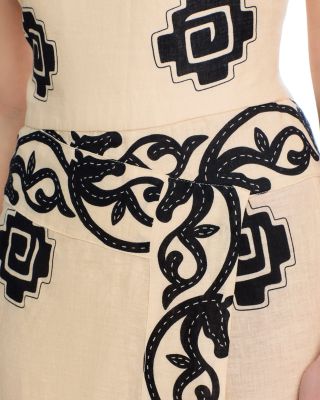 Linen Ancient Maxi Dress