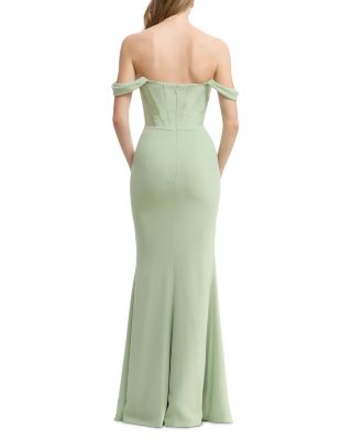 Melania Off-the-Shoulder Gown