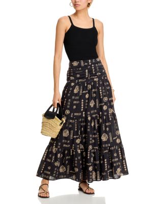 Agatha Tiered Maxi Skirt