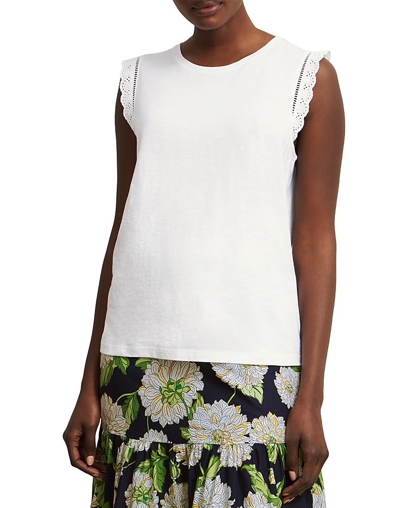 Hobbs London Leia Embroidered Top