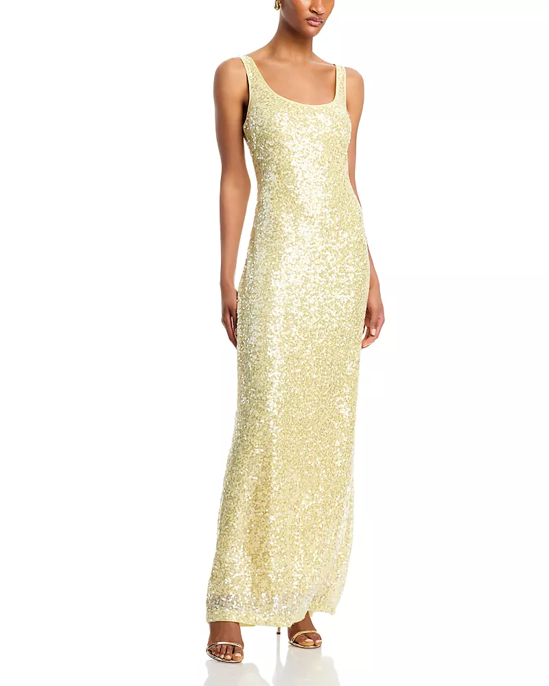 Milly Tatum Stretch Sequined Dress