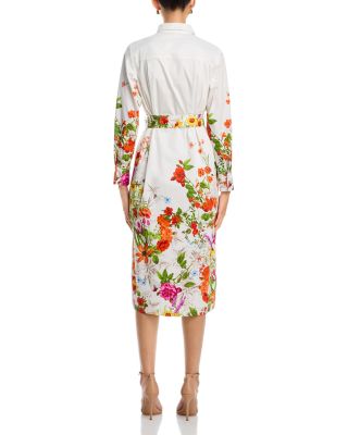 Juliana Sky Jardin Shirt Dress