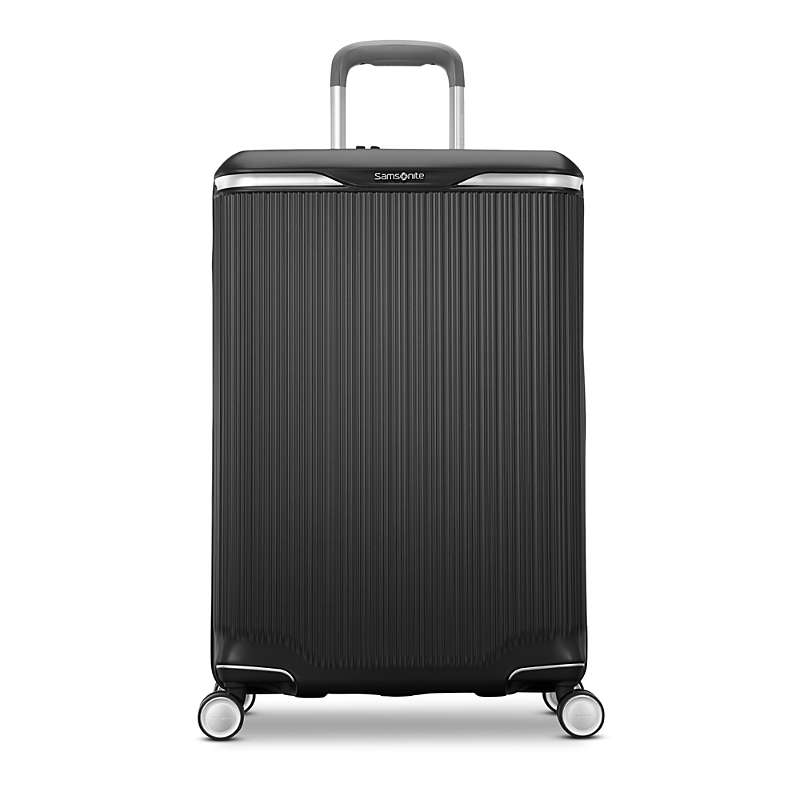 Samsonite Silhouette 18 Hardside Medium Spinner Suitcase In Black
