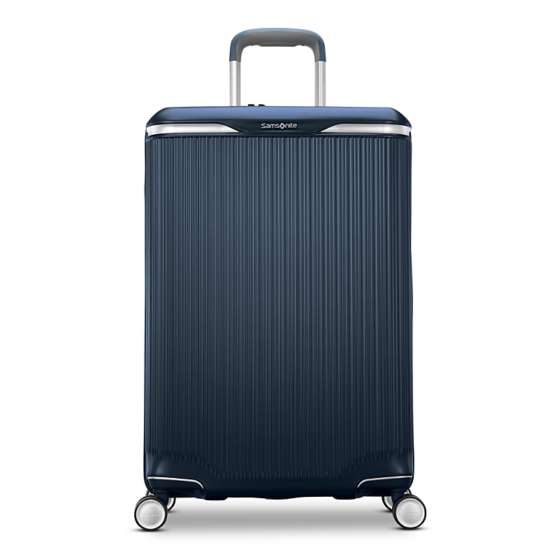 Samsonite Silhouette 18 Hardside Medium Spinner Suitcase In Deep Navy