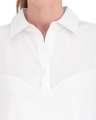 Sasha Mixed Media Top