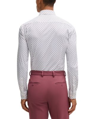 Hank Kent Slim Fit Button Front Shirt