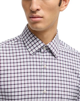 Hank Kent Slim Fit Button Front Shirt