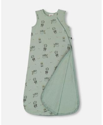 Boys' Printed Muslin Sleep Sack - Baby