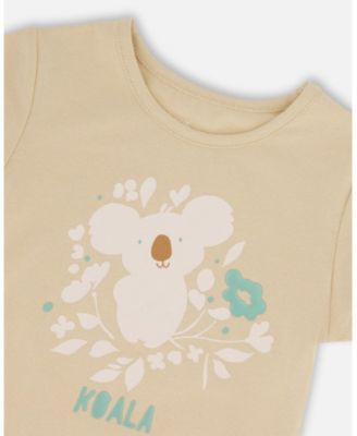 Girls' Organic Cotton Koala Tee - Baby