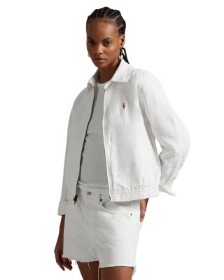 Lauren Ralph Lauren Twill Bomber Jacket