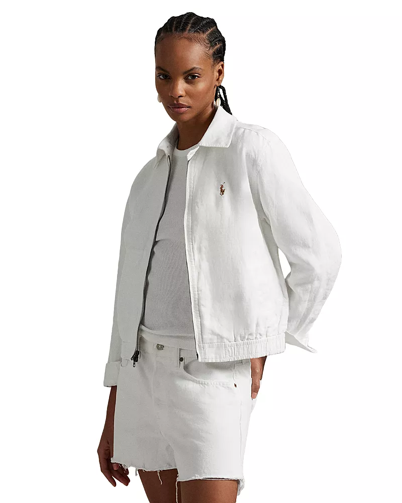 Lauren Ralph Lauren Twill Bomber Jacket