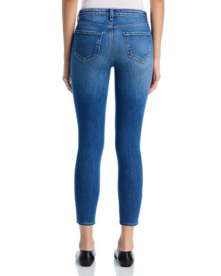 Margot High Rise Cropped Skinny Jeans in Cambridge