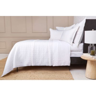  Owen Linen/Cotton Quilted Coverlet, King