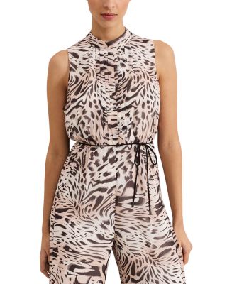 Lorainne Leopard Print Jumpsuit